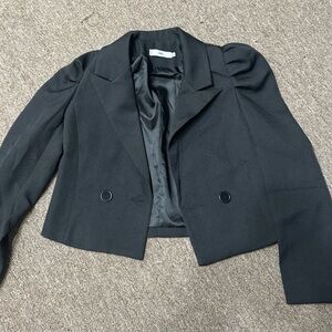 Cropped blazer